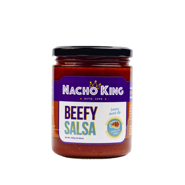 Nacho King Beefy Salsa 440g