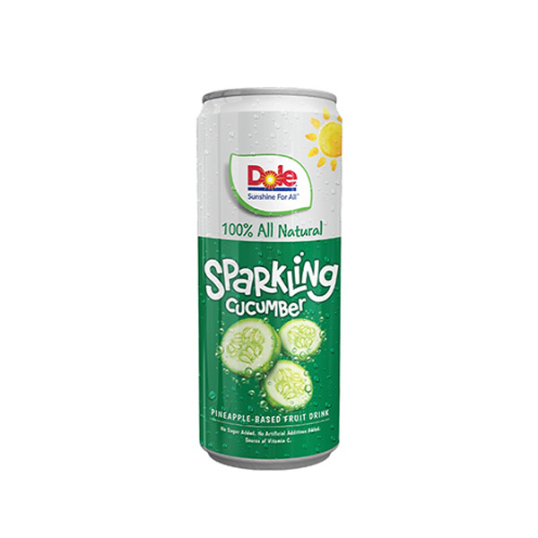 Dole Sparkling Fruit Drink Cucumber 240ml/ 24