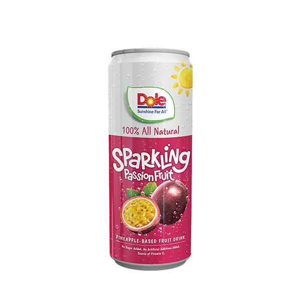 Dole Sparkling Fruit Drink Passion Fruit 240ml/ 24