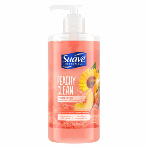 Suave Peachy Clean Hand Soap 400ml