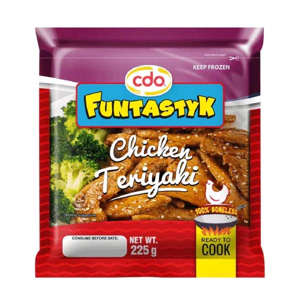CDO Funtastyk Chicken Teriyaki 225g