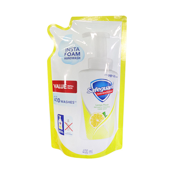 Safeguard Foamy Handsoap Lemon Pouch 400ml