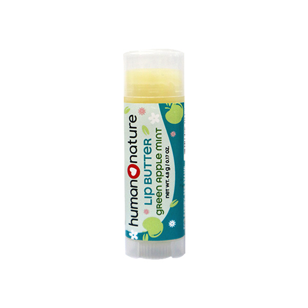 Human Nature Lip Butter Green Apple Mint 4g