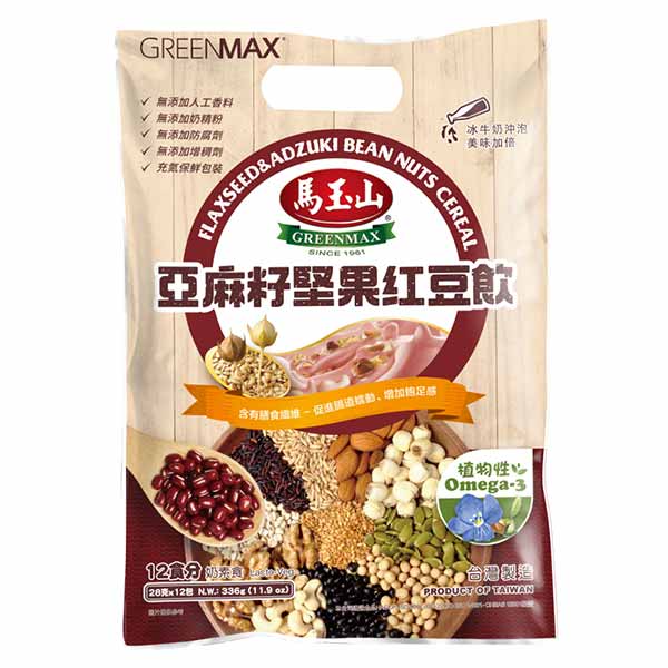 Greenmax Flaxseed And Adzuki Bean Nuts Cereal