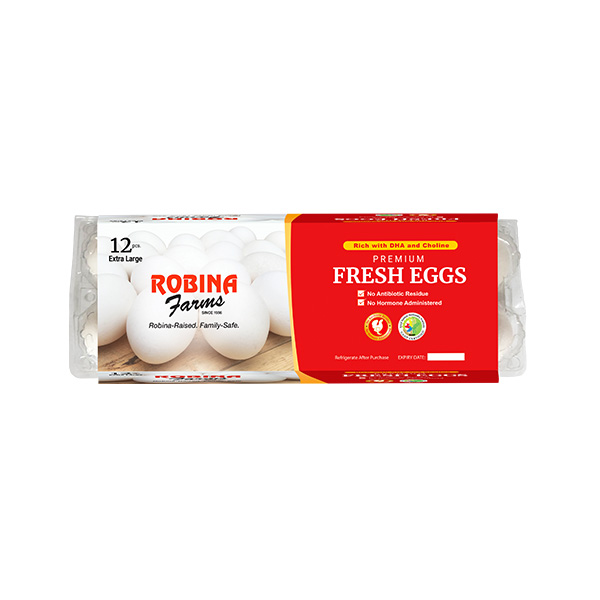 Robina Farms Premium Fresh Eggs Extra Large 12's