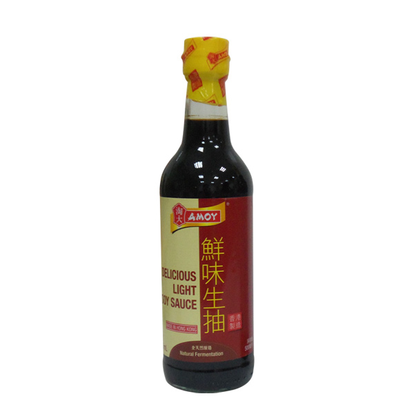 Amoy Delicious Light Soy Sauce 500ml