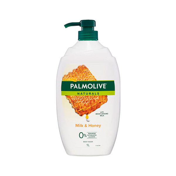Palmolive Naturals Milk & Honey Body Wash 1L