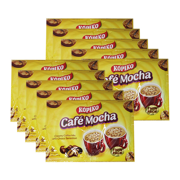 Kopiko Café Mocha Twin Pack Creamy Coffee Mix 51g