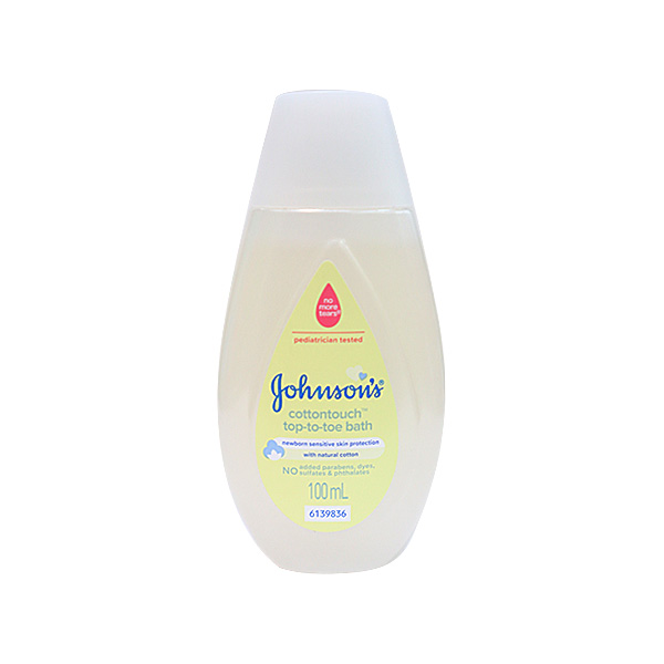 Johnson's Cotton Touch Top To Toe Bath 100ml
