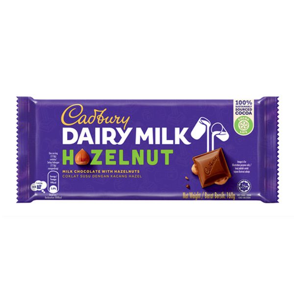 Cadbury Dairy Milk Hazelnut 160g