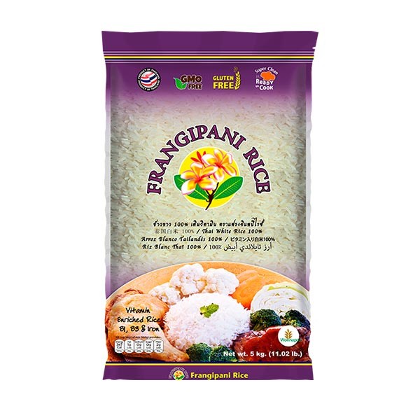 Wonnapob Frangipani Thai White Rice 10kg