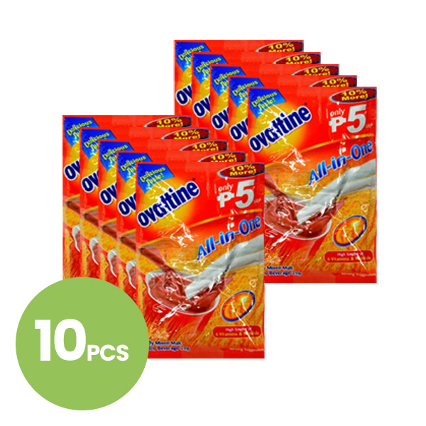 Ovaltine All N One 10's 20g - 10pcs