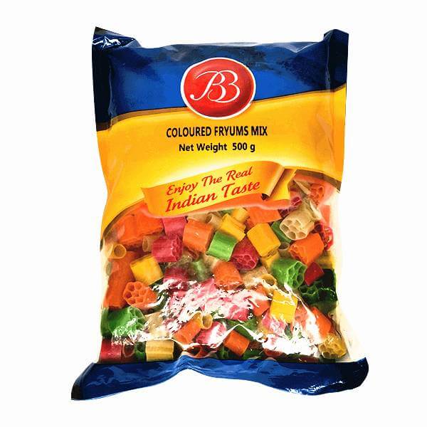 Bb Colored Fryums Mix 500g