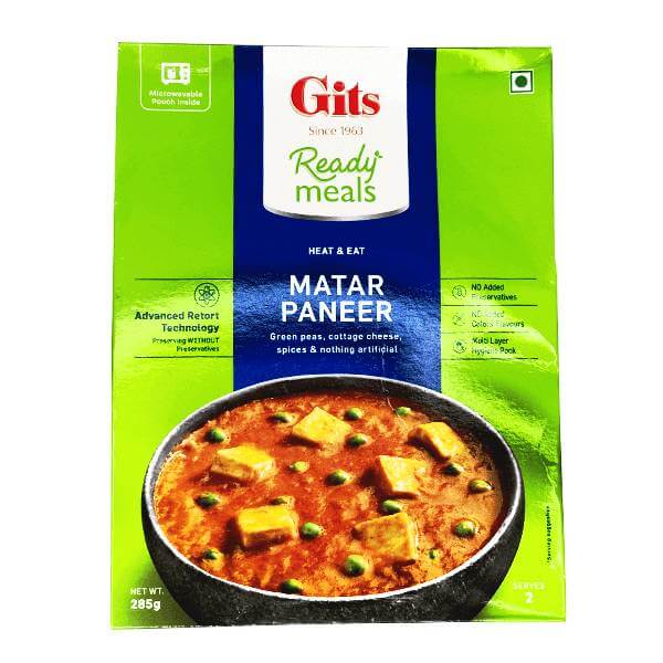 Gits Matar Paneer 285g