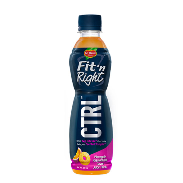 Fit N Right Ctrl Pineapple Passionfruit Juice Drink 330ml/ 24