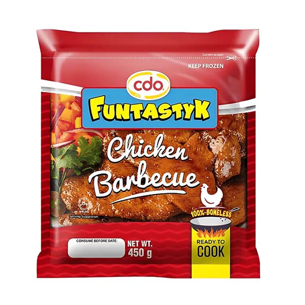 CDO Funtastyk Chicken Barbecue 450g