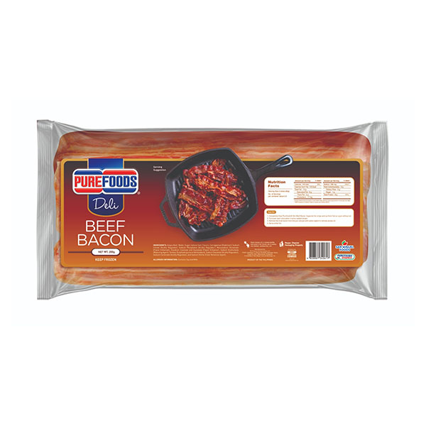 Purefoods Deli Beef Bacon 200g