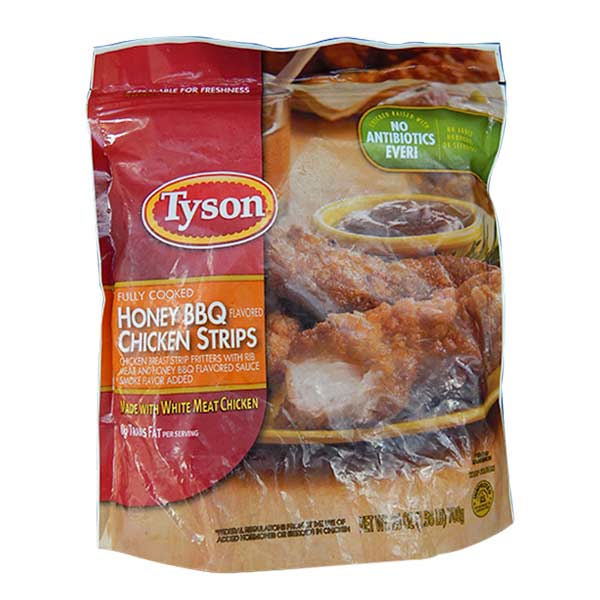 Tyson Honey BBQ Chicken Strips 25oz