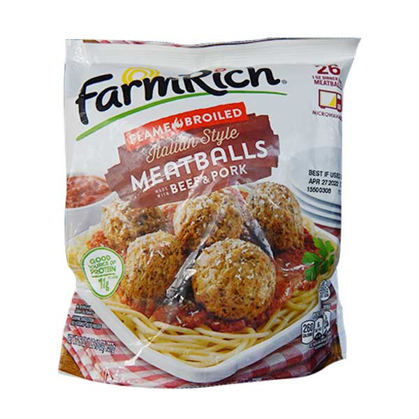 Farm Rich Italian Style Meatballs 26oz