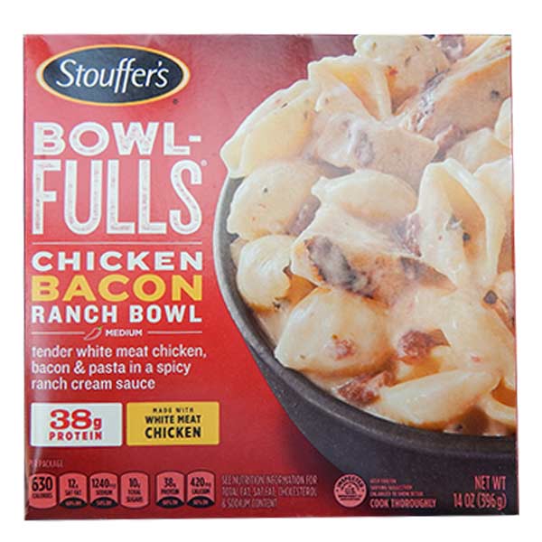 Stouffers Bowl-FULLS Chicken Bacon Ranch Pasta 14oz