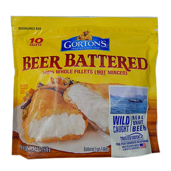 Gorton's Beer Battered Fish Fillets 18.2oz