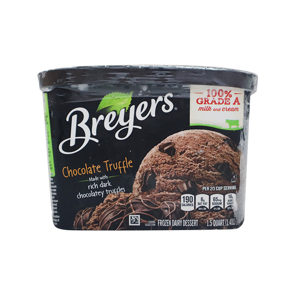 Breyers Chocolate Truffle 48oz