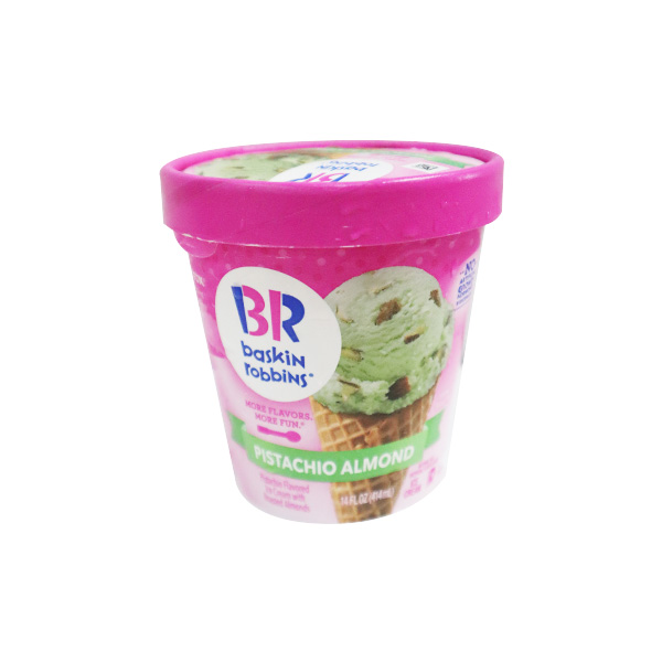 Baskin Robbins Pistachio Almond 14oz