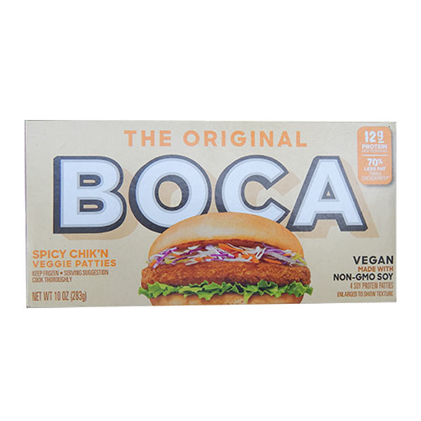 Boca Spicy Chik'n Veggie Patties 10oz