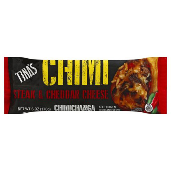 Tina's Chimichanga Steak & Cheddar Cheese 6oz