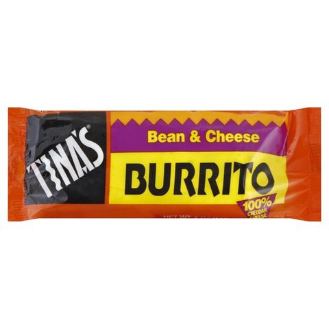 Tina's Bean & Cheese Burrito 4oz