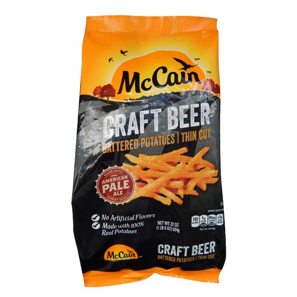McCain Craft Beer Battered Potatoes 22oz