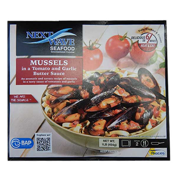 Next Wave Seafood Mussels 16oz