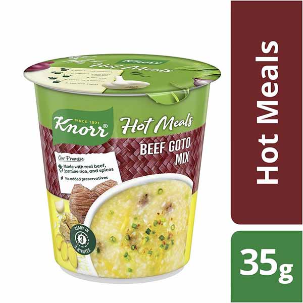 Knorr Hot Meals Instant Beef Goto 35g
