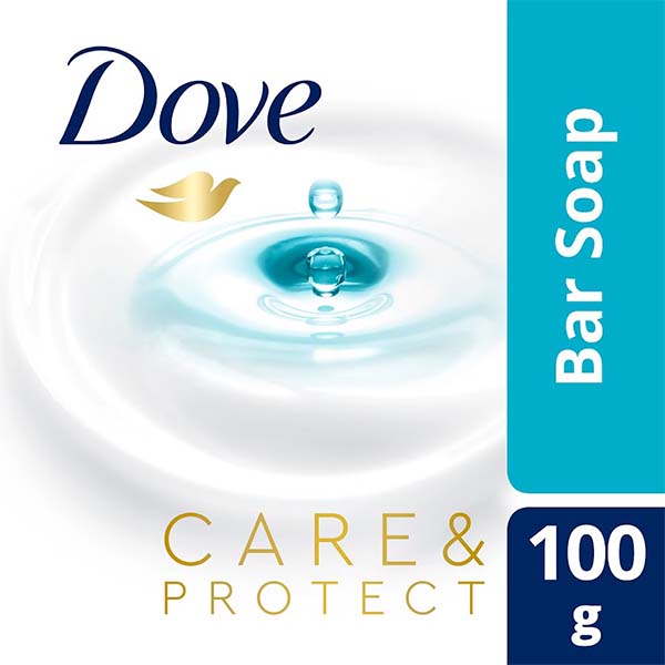 Dove Antibacterial Bar Care & Protect 100G Dove Antibacterial Bar Care & Protect 100G