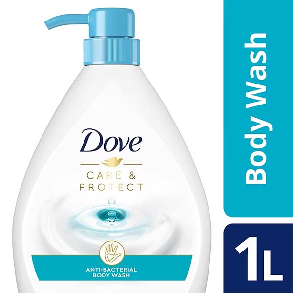 Dove Antibacterial Body Wash Care & Protect 1000ml