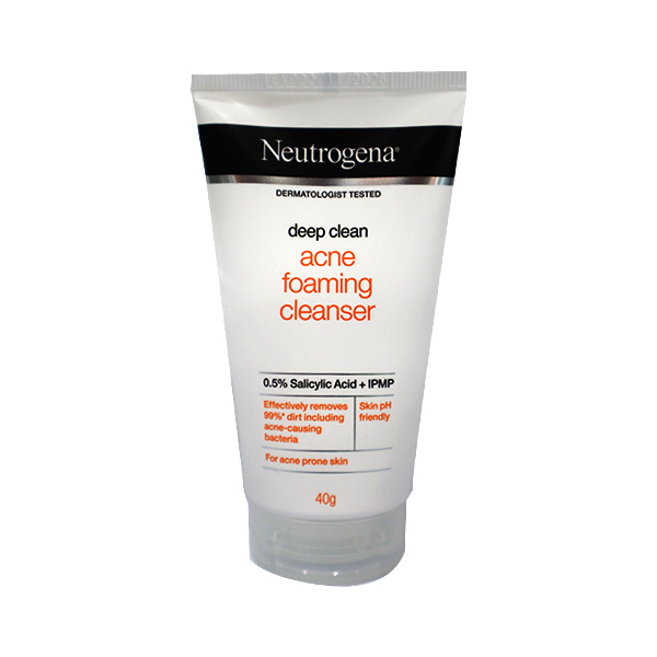 Neutrogena Deep Clean Acne Foaming Cleanser 40g