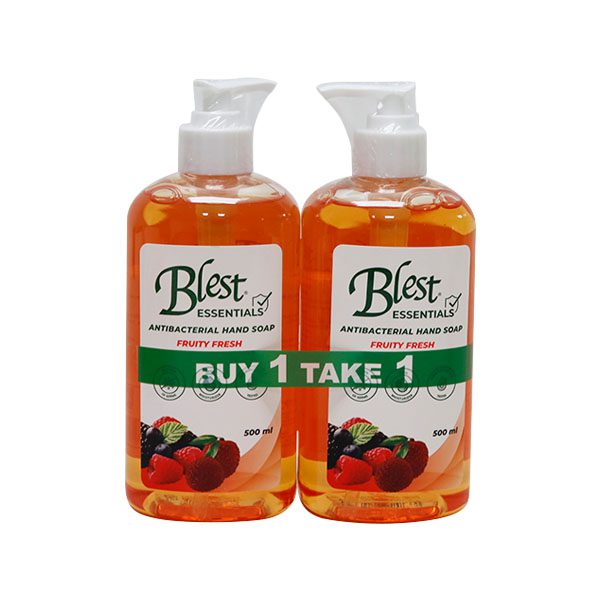 Blest Antibac Hand Soap With Moisturizer Fruity Fresh Buy 1 Take 500ml