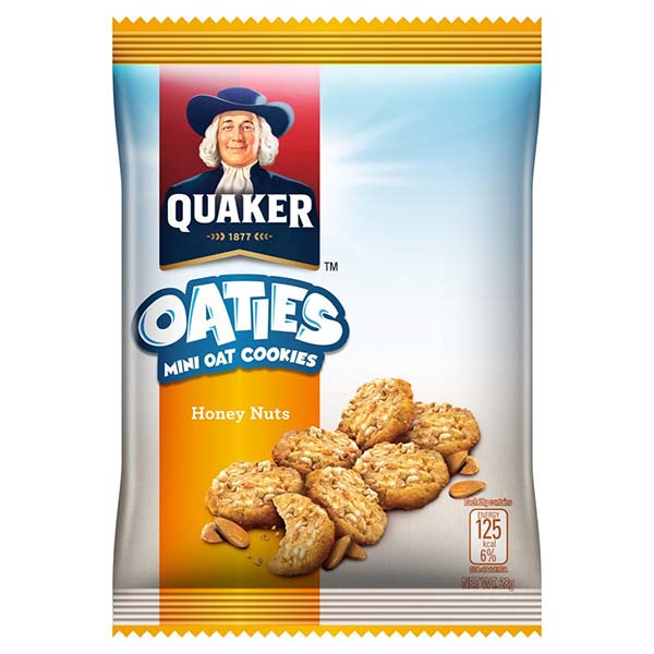 Quaker Oaties Honey Nuts 28g