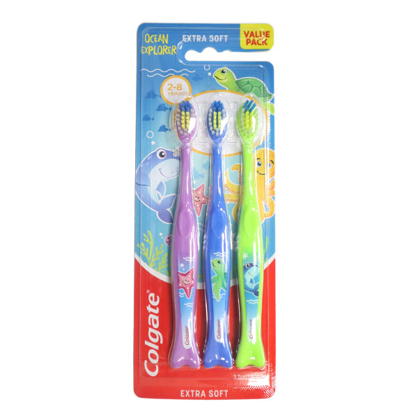 Colgate Kids Ocean Explorer Toothbrush – 3Pcs