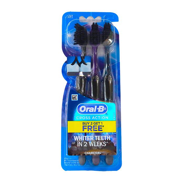 Oral-B Toothbrush Charcoal Buy 2 Get 1