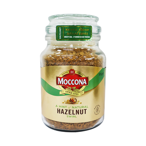 Moccona A Hint of Natural Hazelnut Swirl 95g