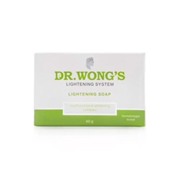 Dr. Wong's Lightening Soap Multifunctional Whitening Complex 60g