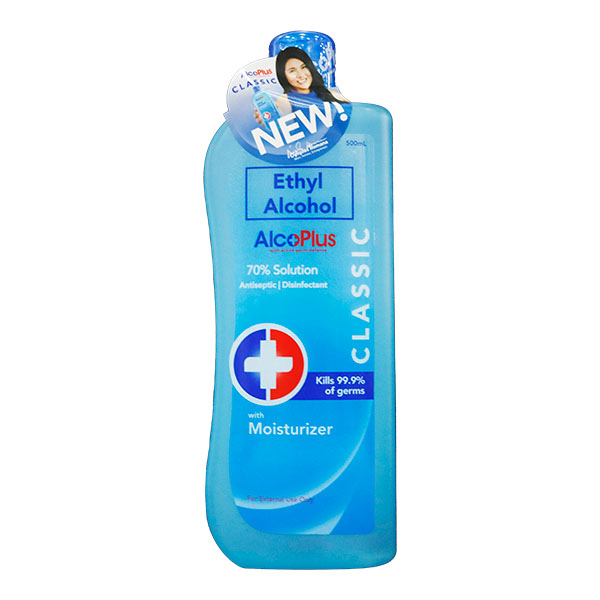AlcoPlus Ethyl 70% Alcohol Classic 500ml