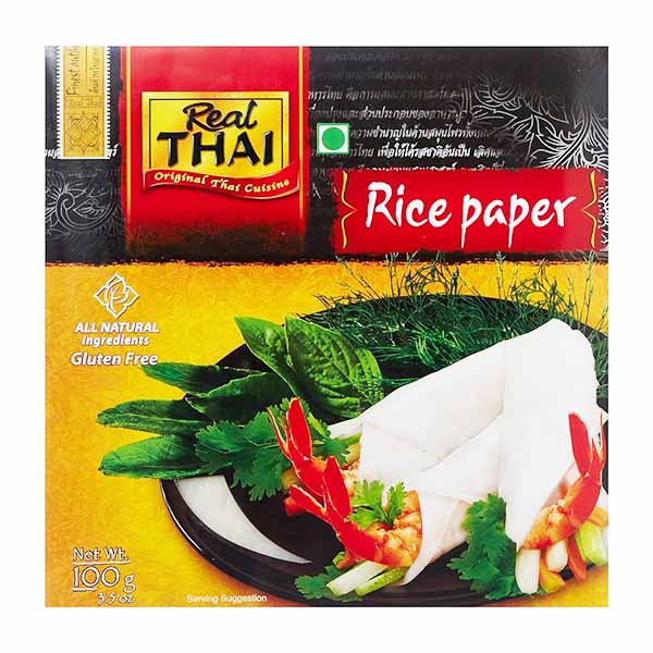 Real Thai Rice Paper Round 100g