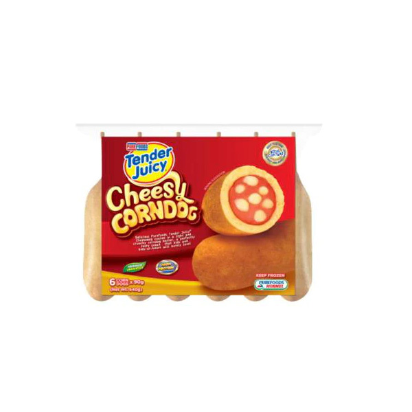 Purefoods Tender Juicy Cheesy Corndog 540g
