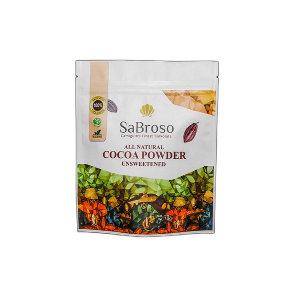 Sabroso Camiguin's Finest Tsokolate All Natural Cocoa Powder Unsweetened 70g