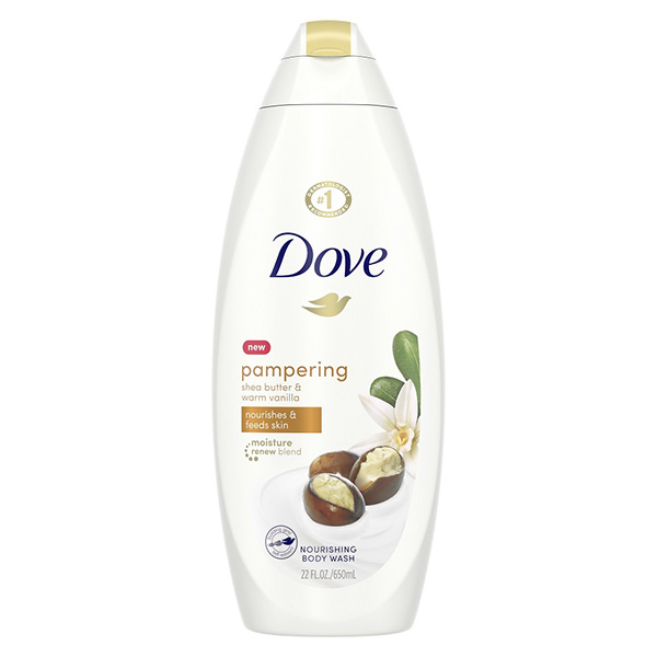 Dove Body Wash Shea Butter 4 x 22oz