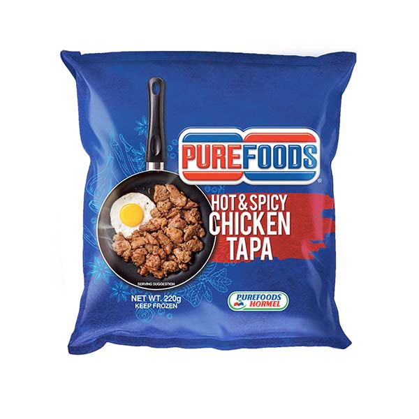 Purefoods Hot & Spicy Chicken Tapa 220g