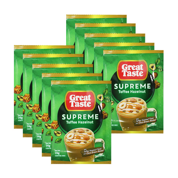 Great Taste Spreme Toffee Hazelnut 26g
