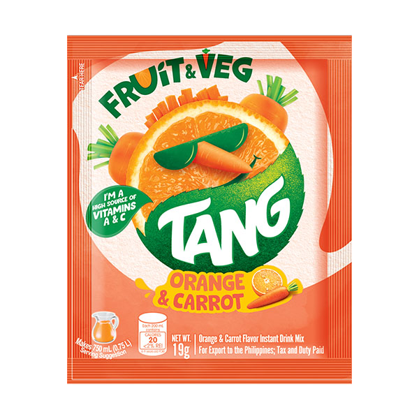 Tang Fruit & Veg Orange Carrot 19g